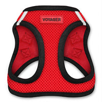 HKM-190995 Small Dog Walking Vest - Adjustable Fit in Blue, Red, Gray, Sizes XS to XXL