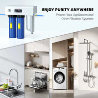 HKM-190995 Triple Whole House Water Filter System with High Output UV Purification