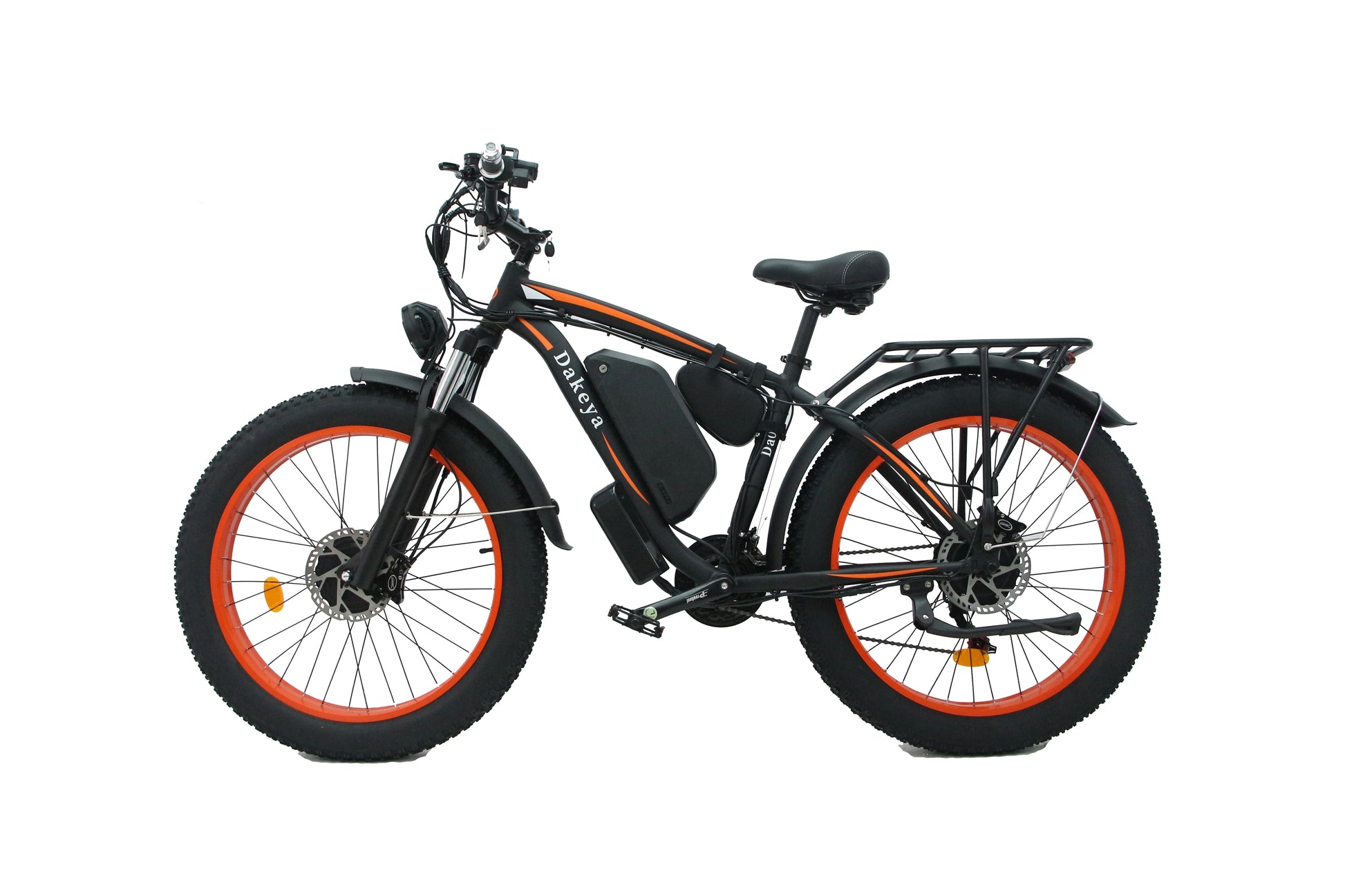 HKM-191123 48V 2000W Electric Mountain Bike, 26 Inch Fat Tire, 21-Speed, Aluminium Frame, Central Motor, Snow Style