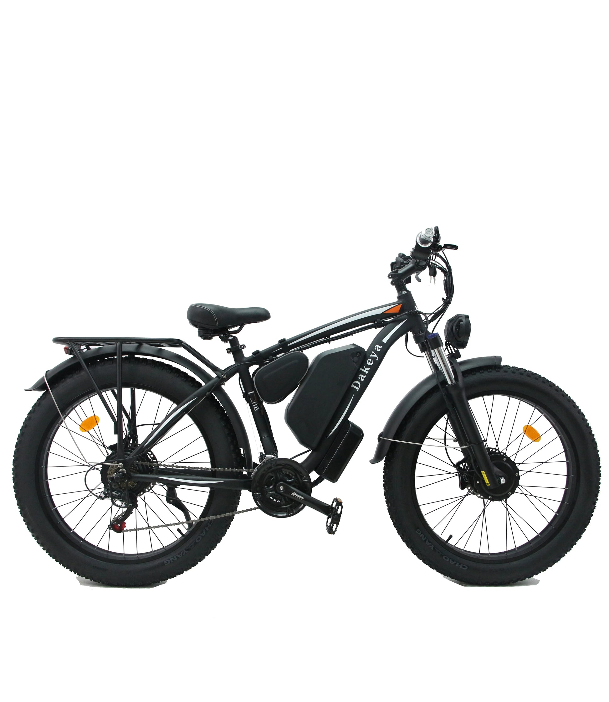 HKM-191123 48V 2000W Electric Mountain Bike, 26 Inch Fat Tire, 21-Speed, Aluminium Frame, Central Motor, Snow Style