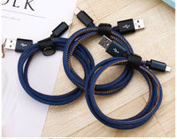 HKM-191187 Cowboy Style Type-C Charging Cable for Stable Data Transmission and Charging