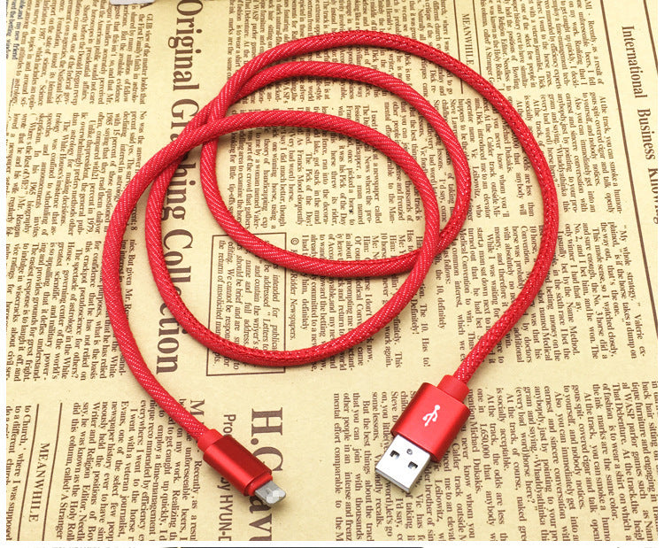 HKM-191187 Cowboy Style Type-C Charging Cable for Stable Data Transmission and Charging