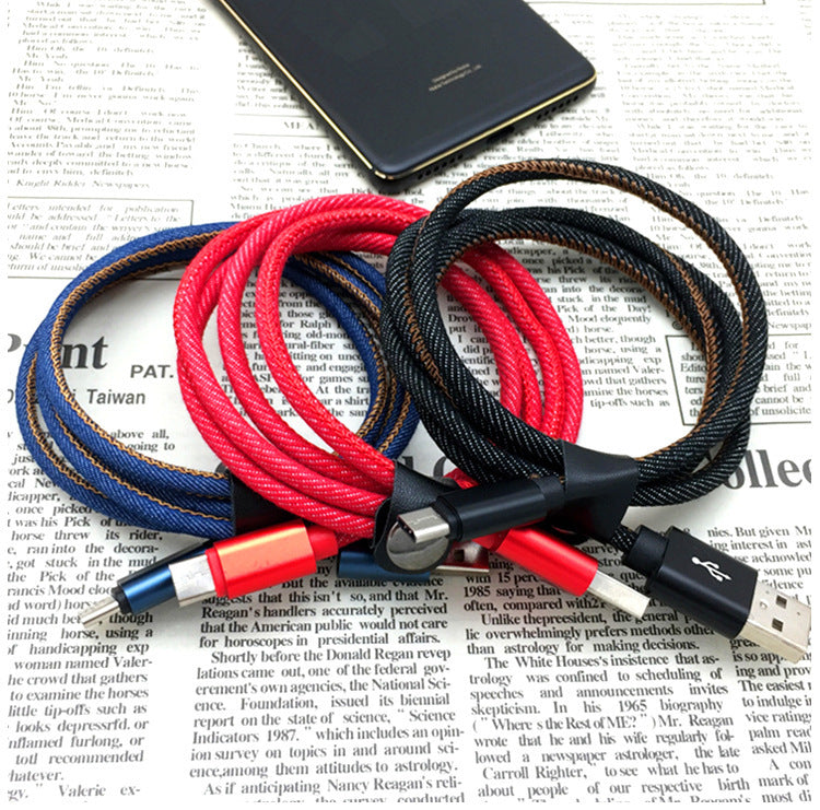 HKM-191187 Cowboy Style Type-C Charging Cable for Stable Data Transmission and Charging