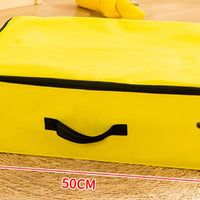 HKM-1912765 Portable Folding Litter Box with Cat Litter Shovel and Bags - Enclosed Design for Travel