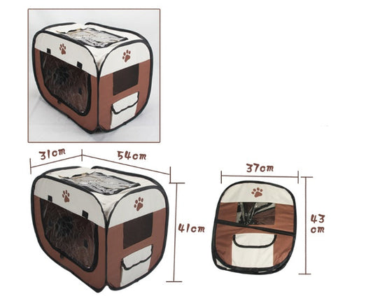 HKM-1913533 Pet Drying Bag for Dogs and Cats, Waterproof 600D Oxford Cloth, Folding Design, 54X31X41cm