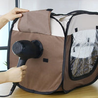HKM-1913533 Pet Drying Bag for Dogs and Cats, Waterproof 600D Oxford Cloth, Folding Design, 54X31X41cm