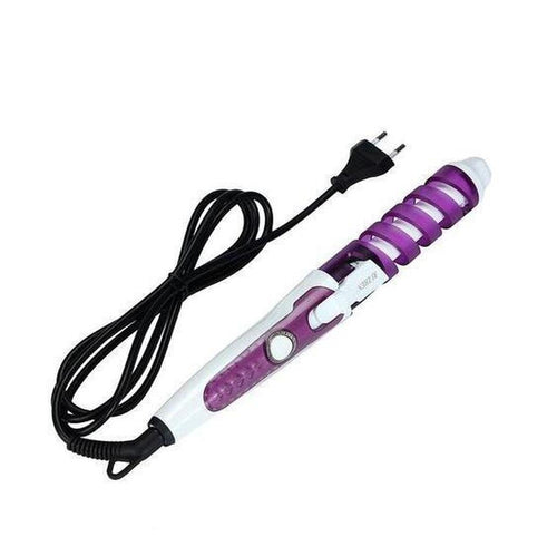 HKM-191443 Electric Hair Curler and Crimping Wand with Adjustable Temperature Settings
