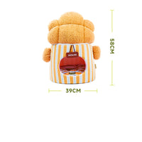 HKM-1914557 Dual-Purpose Cauliflower-Themed Enclosed Dog and Cat House