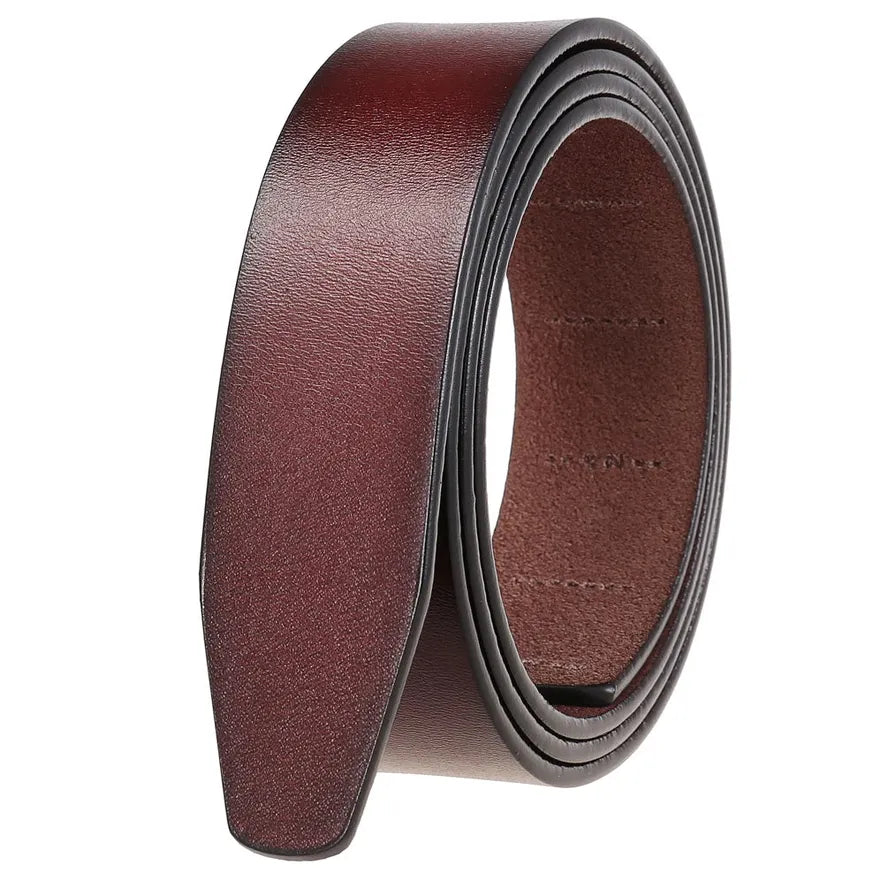 HKM-191507 Genuine Leather Men's Belt Without Buckle - Model LY35-3308