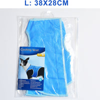HKM-1915453 Cooling Vest for Summer Pets - PVA Water-Activated Cooling Apparel for Dogs and Cats