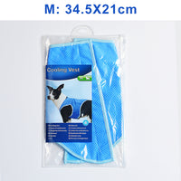 HKM-1915453 Cooling Vest for Summer Pets - PVA Water-Activated Cooling Apparel for Dogs and Cats