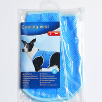 HKM-1915453 Cooling Vest for Summer Pets - PVA Water-Activated Cooling Apparel for Dogs and Cats