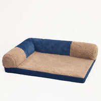 HKM-1915709 Removable and Washable Scratch-Resistant Linen Dog Sofa Bed with High Resilience Foam Cushion