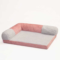 HKM-1915709 Removable and Washable Scratch-Resistant Linen Dog Sofa Bed with High Resilience Foam Cushion