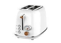 HKM-191699 Stainless Steel 2-Slice Electric Breakfast Sandwich Toaster with Automatic Pop-Up Function