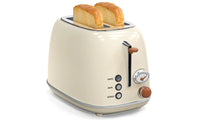 HKM-191699 Stainless Steel 2-Slice Electric Breakfast Sandwich Toaster with Automatic Pop-Up Function