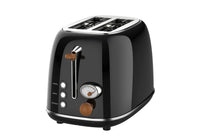 HKM-191699 Stainless Steel 2-Slice Electric Breakfast Sandwich Toaster with Automatic Pop-Up Function