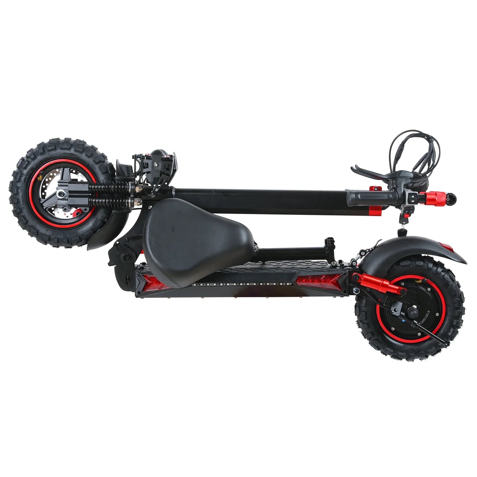 HKM-191827 800W Electric Scooter with Dual Suspension, 21Ah Battery, 45km/h Max Speed, Foldable Design, 11-Inch Tires