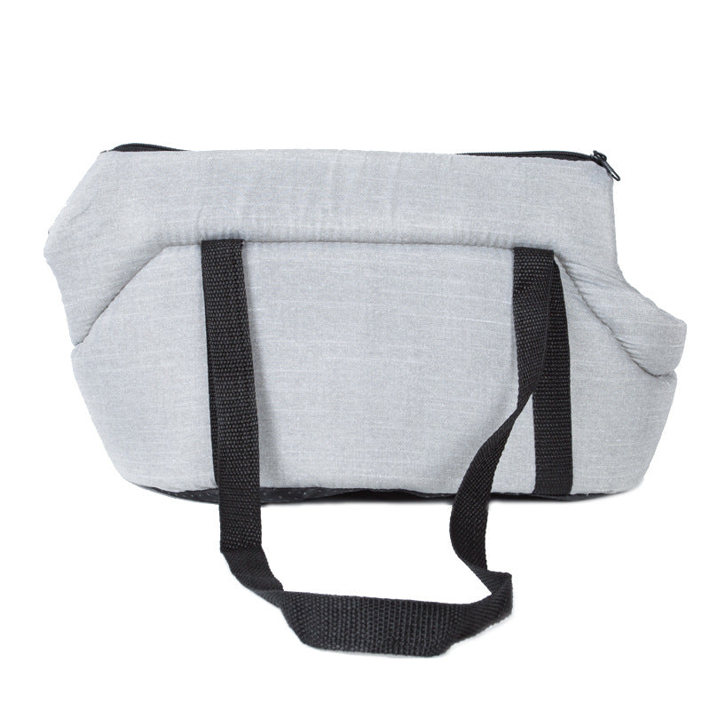 HKM-1919293 Portable Breathable Mesh Pet Carrier Bag for Small Dogs and Cats - Foldable Travel Handbag
