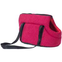 HKM-1919293 Portable Breathable Mesh Pet Carrier Bag for Small Dogs and Cats - Foldable Travel Handbag