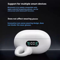 HKM-191955 Noise Cancelling Wireless Earbuds with LED Screen - Waterproof TWS Bluetooth Gaming Headphones