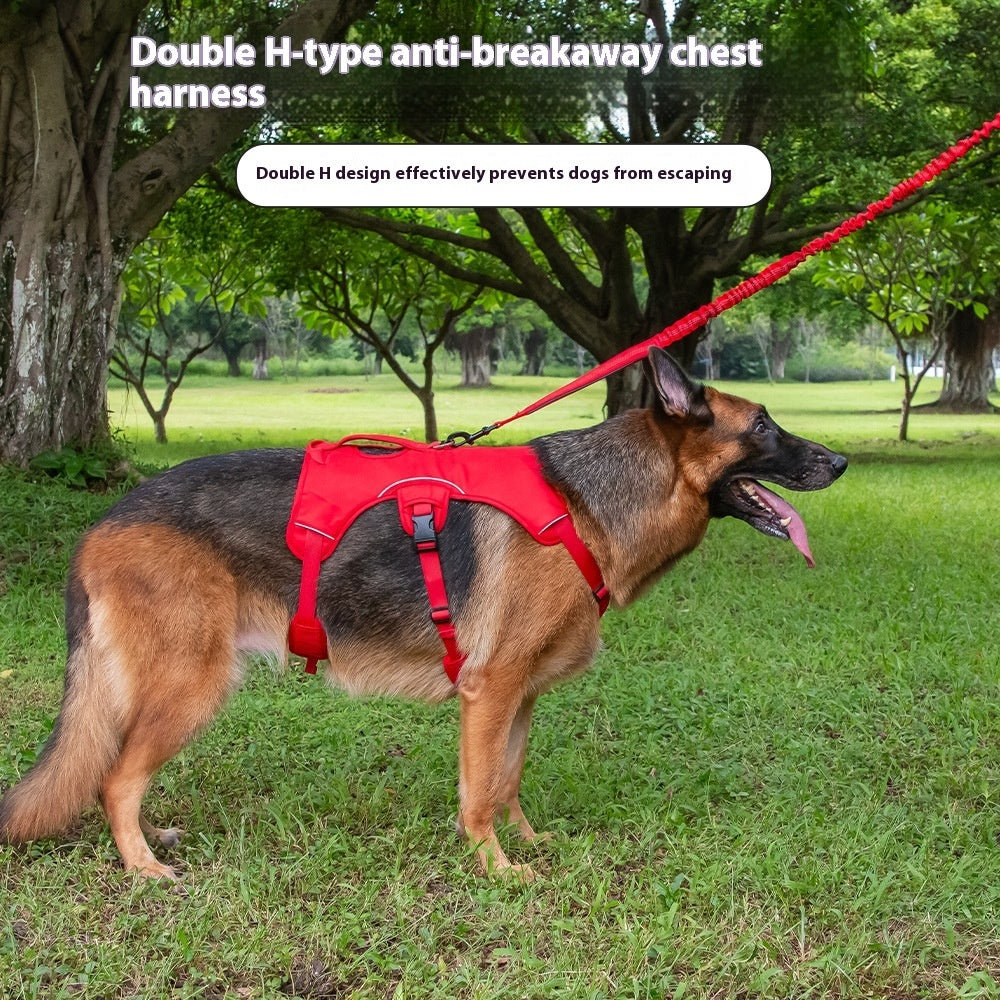 HKM-1919677 Explosion-Proof Pet Vest for Large Dogs - Nylon, Available in Various Colors