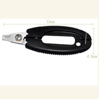 HKM-1920829 Stainless Steel Pet Nail Clippers with Comfortable ABS Grip for Safe and Efficient Grooming