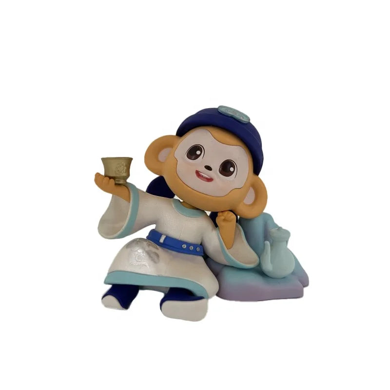HKM-192083 Custom Action Figure - Chinese Ancient Style Monkey Toy for Kids and Collectors