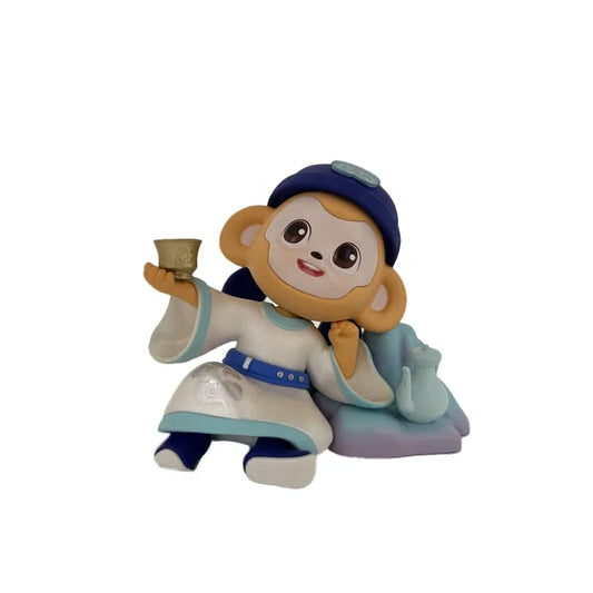 HKM-192083 Custom Action Figure - Chinese Ancient Style Monkey Toy for Kids and Collectors