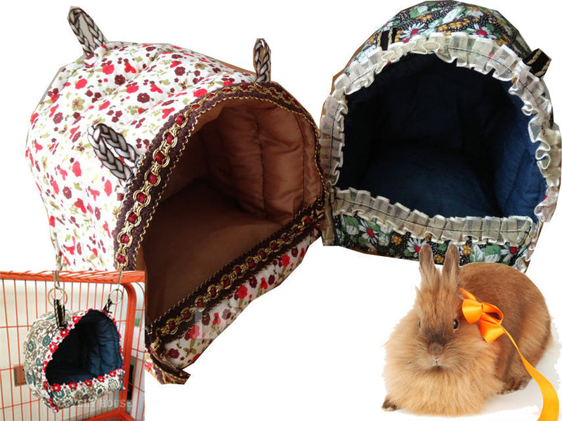 HKM-1921085 Cozy Cotton Nest Hammock for Small Pets - Chinchillas, Hamsters, and More