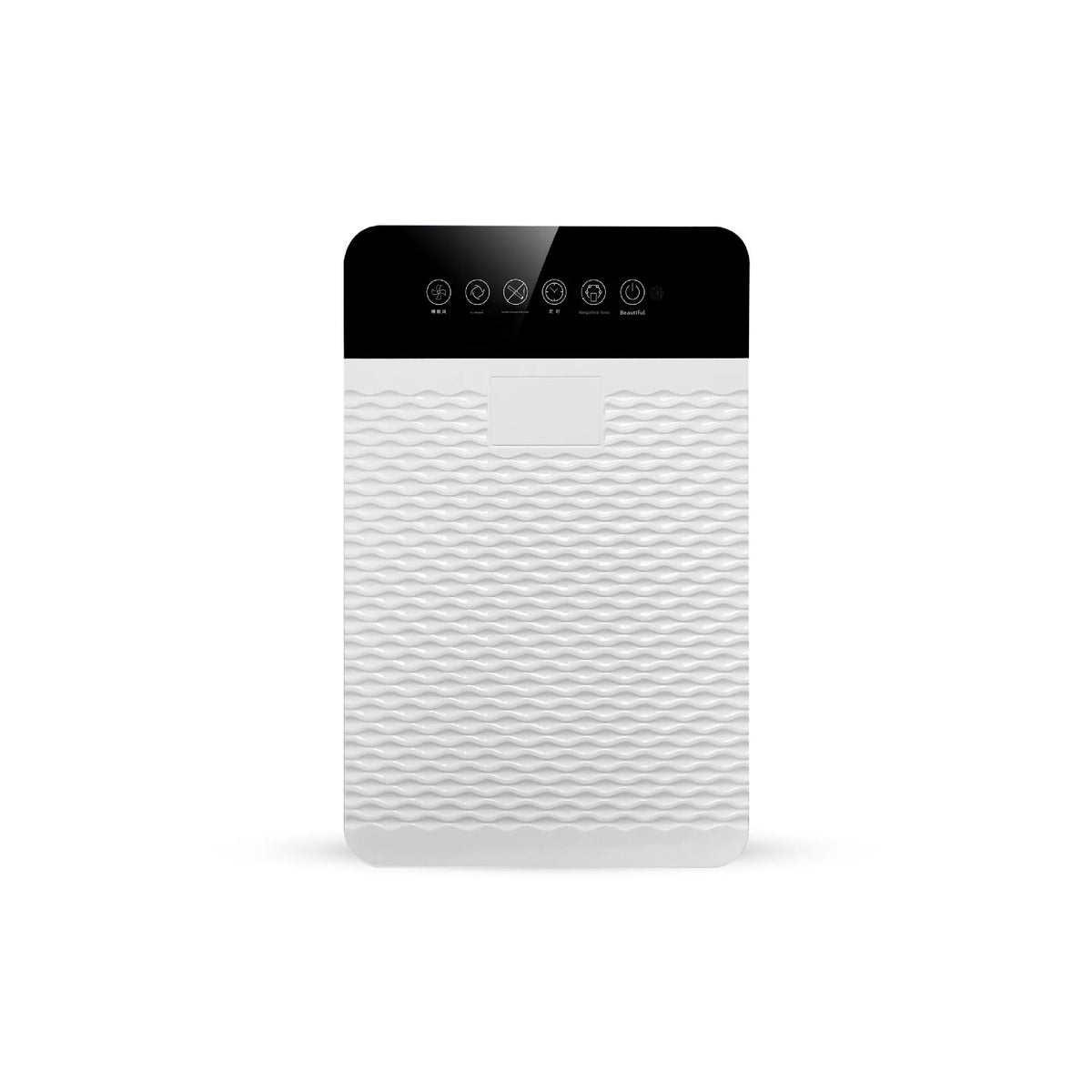 HKM-192147 Portable HEPA Air Purifier with Negative Ion Technology for Effective Formaldehyde and Haze Removal, Touch Control, UV Sterilization, Ideal for 200-300 sq. ft Rooms