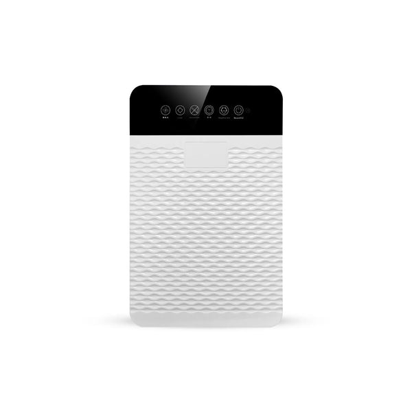 HKM-192147 Portable HEPA Air Purifier with Negative Ion Technology for Effective Formaldehyde and Haze Removal, Touch Control, UV Sterilization, Ideal for 200-300 sq. ft Rooms