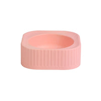 HKM-1923005 Magnetic Pet Bowl Feeder Set - Versatile Drinking Fountain and Feeding Solutions in Pink, Blue, Gray, and White