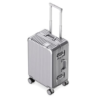 HKM-192339 Aluminium Hard Shell 27-Inch Travel Trolley Suitcase with Durable Design