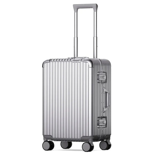 HKM-192339 Aluminium Hard Shell 27-Inch Travel Trolley Suitcase with Durable Design