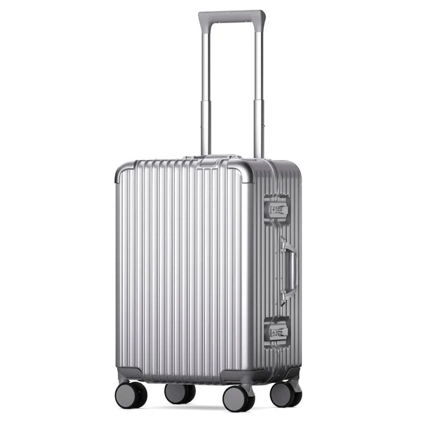 HKM-192339 Aluminium Hard Shell 27-Inch Travel Trolley Suitcase with Durable Design