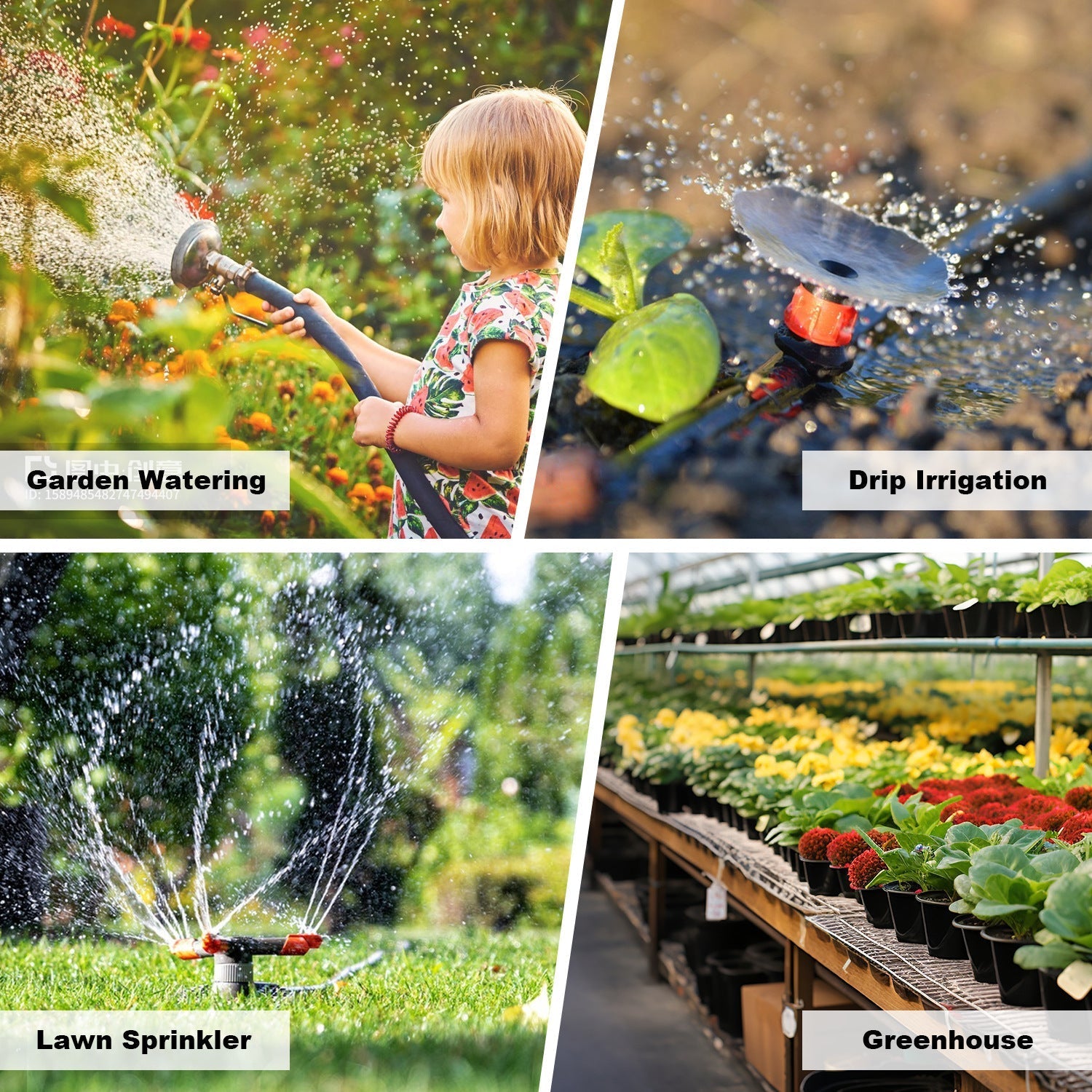 HKM-1923645 Automatic Dual Output Timing Irrigator for Efficient Watering System