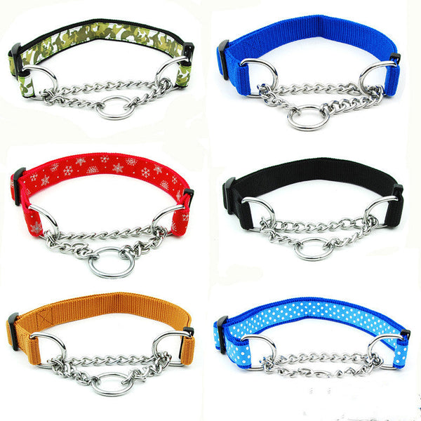 HKM-1924797 Durable Adjustable Large Dog Chain in Various Colors and Patterns