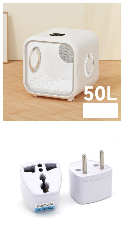 HKM-1925053 Fully Automatic Pet Intelligent Drying Box - Standard 50L & PRO 62L, Spiral Heating Wire, 220V Power