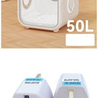 HKM-1925053 Fully Automatic Pet Intelligent Drying Box - Standard 50L & PRO 62L, Spiral Heating Wire, 220V Power