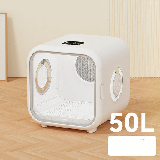 HKM-1925053 Fully Automatic Pet Intelligent Drying Box - Standard 50L & PRO 62L, Spiral Heating Wire, 220V Power