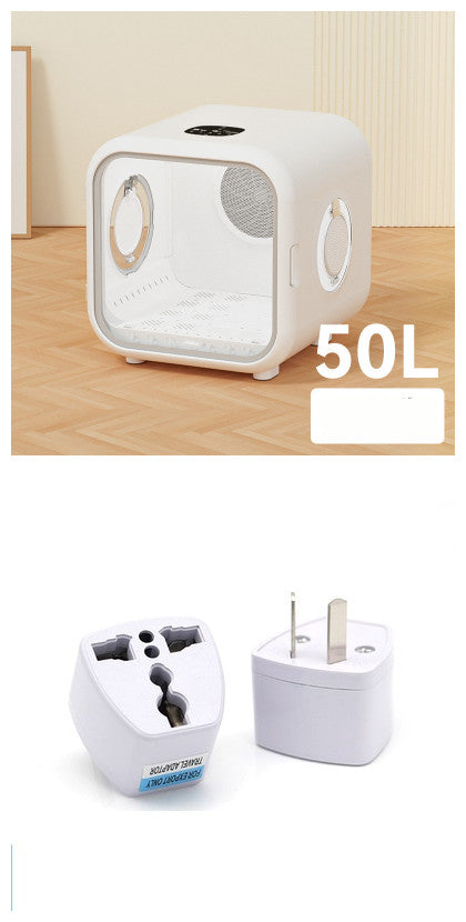HKM-1925053 Fully Automatic Pet Intelligent Drying Box - Standard 50L & PRO 62L, Spiral Heating Wire, 220V Power