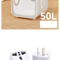 HKM-1925053 Fully Automatic Pet Intelligent Drying Box - Standard 50L & PRO 62L, Spiral Heating Wire, 220V Power