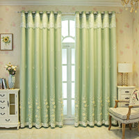 HKM-192659 Modern Double Open Curtain Set for Bedroom Shading – Various Sizes Available