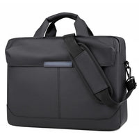 HKM-192659 Waterproof Laptop Bag for Men - Custom Logo Computer Briefcase for Office Use
