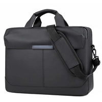 HKM-192659 Waterproof Laptop Bag for Men - Custom Logo Computer Briefcase for Office Use