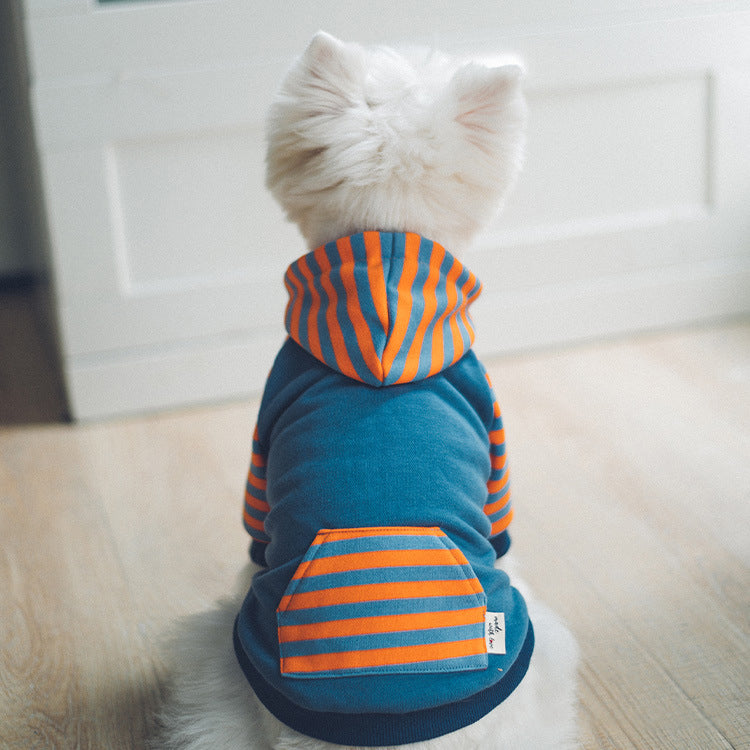 HKM-1926973 Casual Cotton Hooded Sweater for Dogs