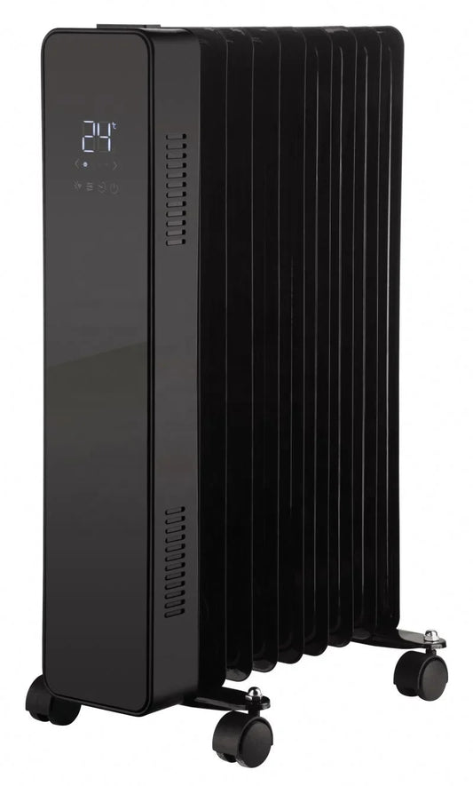 HKM-192723 Oil Filled Radiator Heater 1000-2500W with Wi-Fi, Adjustable Thermostat & Remote Control