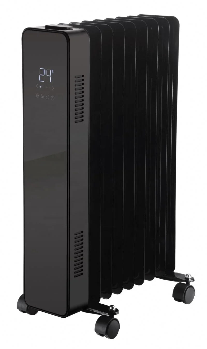 HKM-192723 Oil Filled Radiator Heater 1000-2500W with Wi-Fi, Adjustable Thermostat & Remote Control