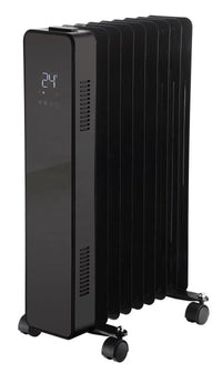 HKM-192723 Oil Filled Radiator Heater 1000-2500W with Wi-Fi, Adjustable Thermostat & Remote Control